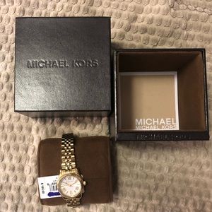 Michael Kors gold watch